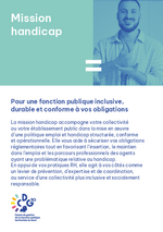 Miniature de la première page du fichier Présentation Mission handicap