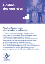Miniature de la première page du fichier Présentation Gestion des carrières