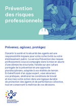 Miniature de la première page du fichier Présentation service Prévention des risques