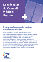 Miniature de la première page du fichier Présentation service Secrétariat du CMU