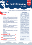 Le petit statutaire - Octobre 2023