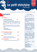 Le petit statutaire - Juin 2024