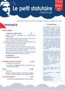 Le petit statutaire Juin 2025